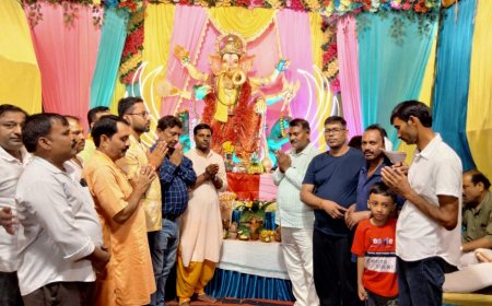 श्रीगणेश उत्सव में उमड़ी भीड़
