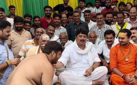 राजा भइया ने कुश्ती प्रतियोगिता के विजेताओं को किया सम्मानित