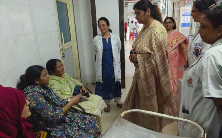 यूपी राज्य महिला आयोग की अध्यक्ष ने डिलीवरी वार्ड की अव्यवस्था पर जताई नाराजगी, 200 बेड का प्रस्ताव शासन को भेजा