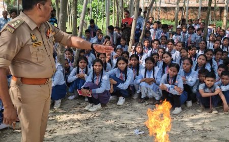 आगामी त्यौहारों के दृष्टिगत आग से बचाव का दिया गया प्रशिक्षण