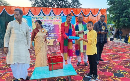 आशुतोष मेमोरियल स्कूल में हर्षोल्लास के साथ मनाया गया गरबा महोत्सव