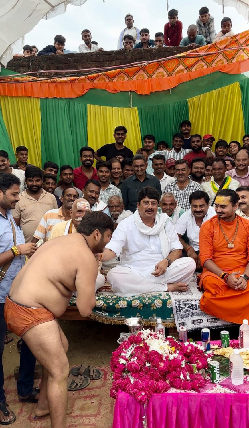 राजा भइया ने कुश्ती प्रतियोगिता के विजेताओं को किया सम्मानित