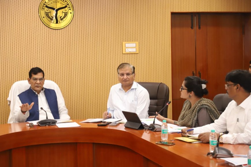 प्रधानमंत्री आवास योजना (शहरी) की मंत्री एके शर्मा ने की समीक्षा