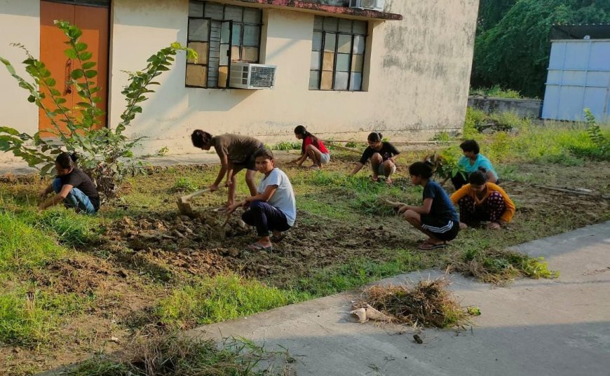 सर्वाेदय विद्यालयों और छात्रावासों में श्रमदान कार्यक्रम शुरू