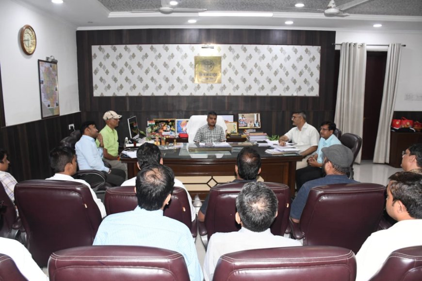 जिलाधिकारी ने बिल की रीडिंग करने वाले संविदा कर्मियों एवं लाइनमैन के कार्यों पर कड़ी नजर रखने के दिए निर्देश