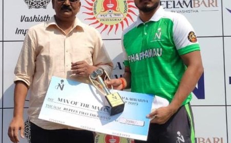 नीलम करवरिया कप: प्रतियोगिता के पांचवें दिन सौरभ की आंधी में उड़ी शहर दक्षिण की टीम