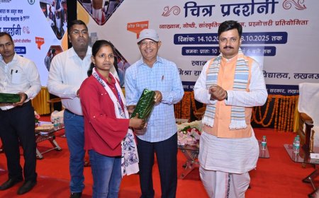 प्रदर्शनी में दिखी 'ऑपरेशन सिन्दूर’ और ‘किसानों व वंचितों के सम्मान’ की झलक