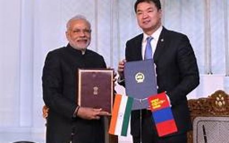 पीएम मोदी ने मंगोलिया को बताया विश्वसनीय साझेदार