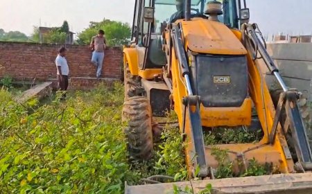 अवैध अतिक्रमण के विरुद्ध कार्रवाई जारी, 24 स्थानों पर गरजा बुल्डोजर