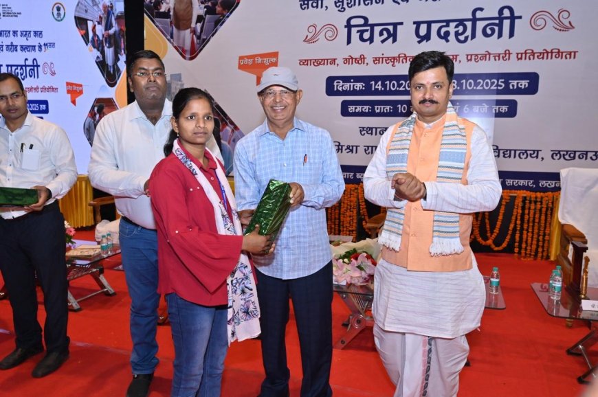 प्रदर्शनी में दिखी 'ऑपरेशन सिन्दूर’ और ‘किसानों व वंचितों के सम्मान’ की झलक